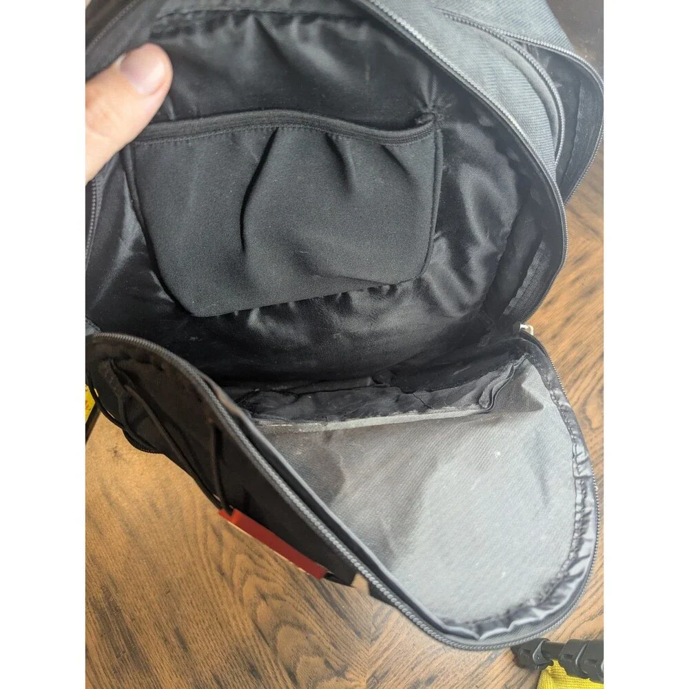 Coca Cola Backpack Black White Red Travel School Coke Beverage Bag